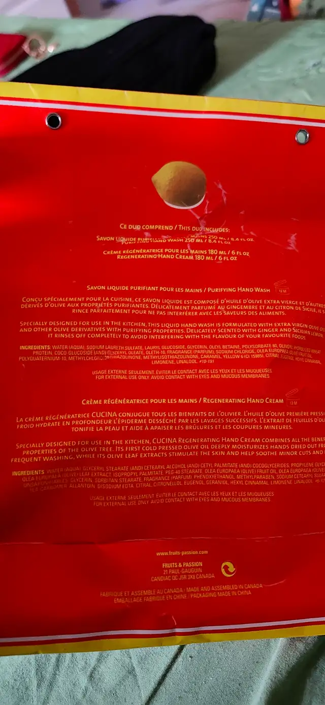 Brand NEW Cucina Ginger Sicilian Lemon hand wash and hand cream - Photo 3