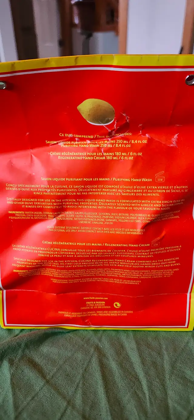 Brand NEW Cucina Ginger Sicilian Lemon hand wash and hand cream - Photo 4