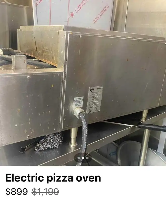 Electric pizza oven - Photo 2