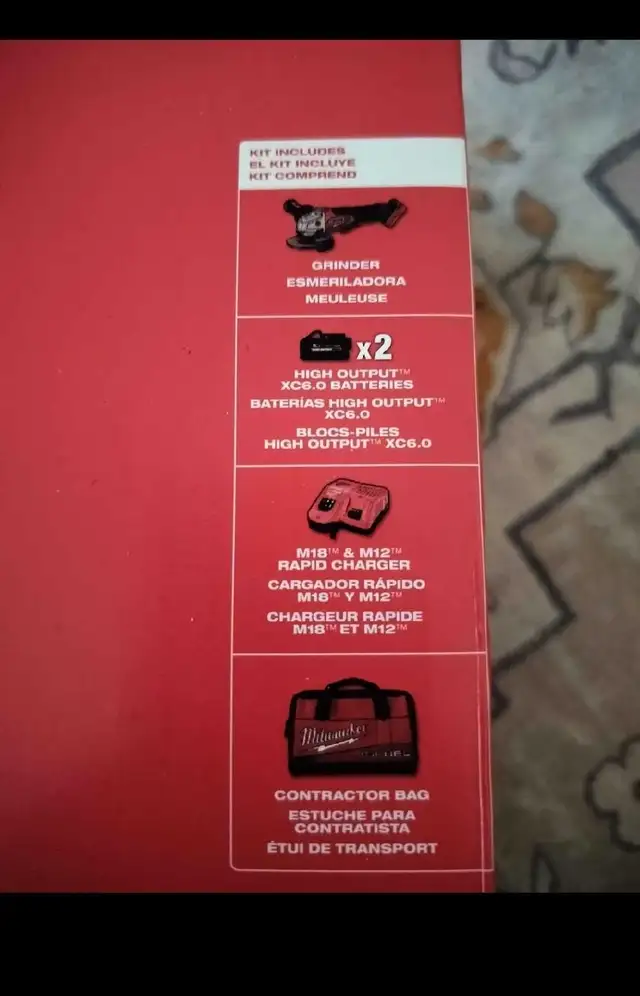 MILWAUKEE M18 2780-22 GRINDER