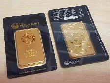 The Perth Mint 50g Gold Plated Collection Bar for C$350!