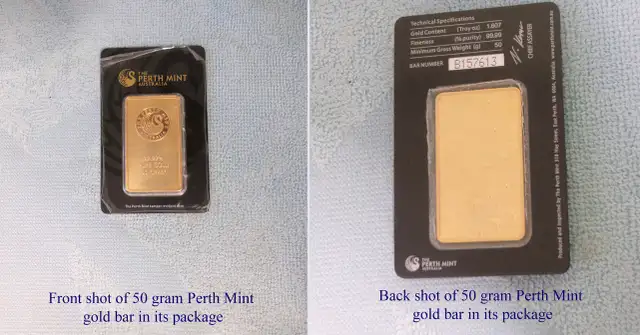 The Perth Mint 50g Gold Plated Collection Bar for C$350! - Photo 2