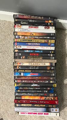 DVDs – Approximately 30