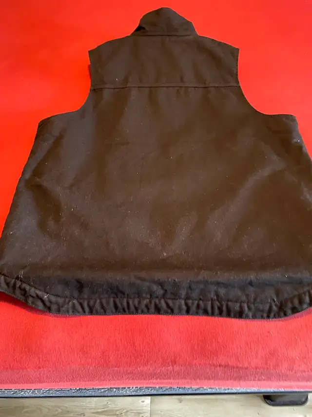 CARHARTT VEST LG TALL SHERPA LINING BLACK BRAND NEW . - Photo 2