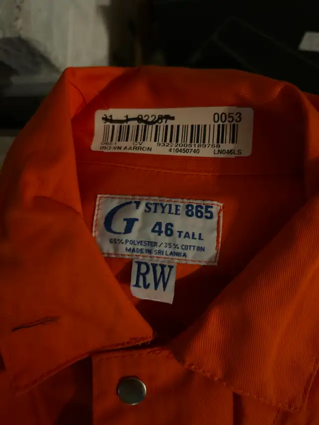 1 new PAIR G-STYLE 865 COVERALLS FOR SALEAS PICTURED-- - Photo 2