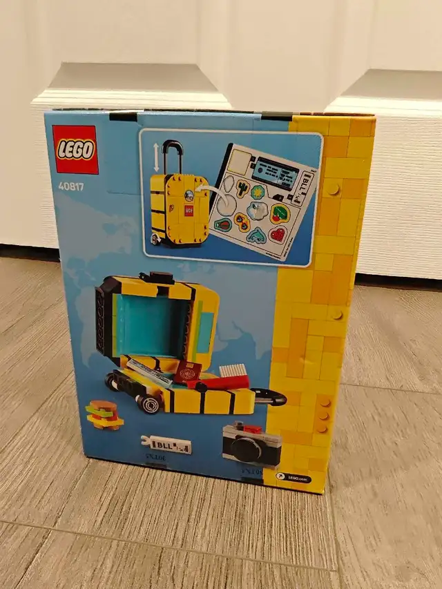 Lego 40817 Yellow Travel Suitcase - Photo 2