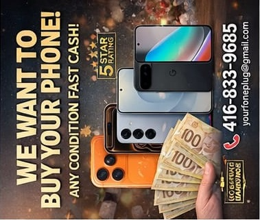 iPhone 15 / 15 Plus / 15 Pro / 15 Pro Max WE BUY CASH