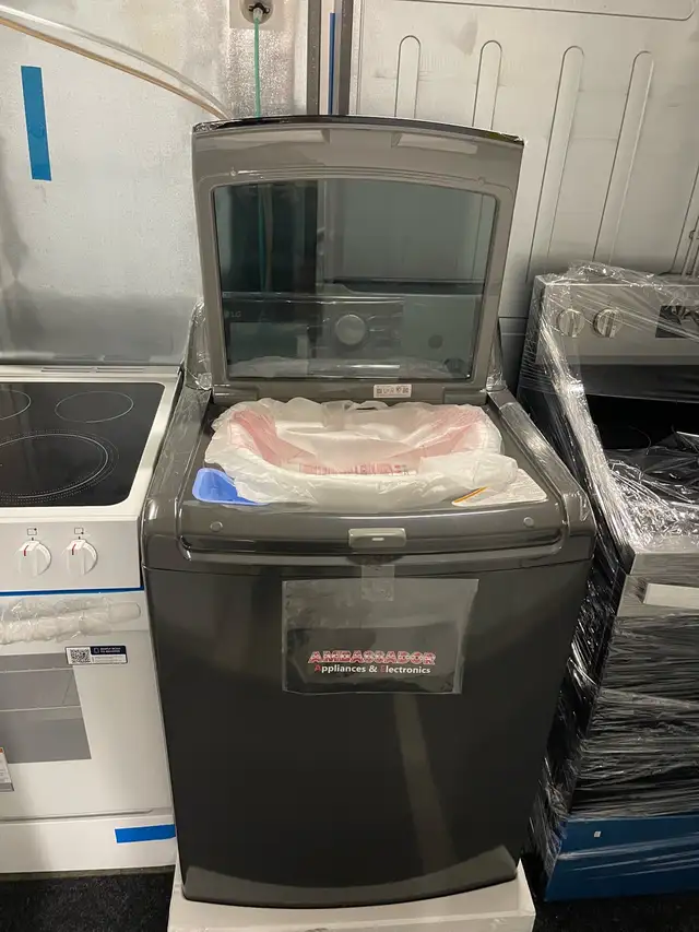 NEW 27" LG Top Load Washer With Agitator (4.8 Cu.Ft) Turbo Drum - Photo 3