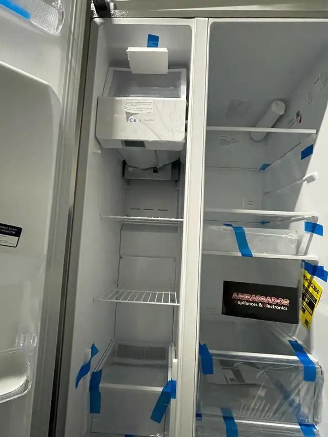 NEW 36" Frigidaire External Water&Ice Side By Side Fridge 25 CF - Photo 5