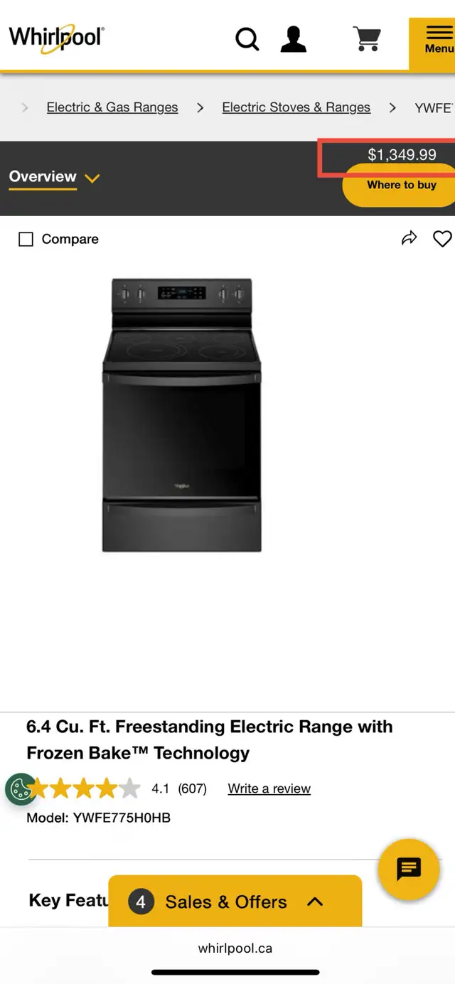 NEW 30" Whirlpool Electric Range Stove (Convection & Self Clean) - Photo 10