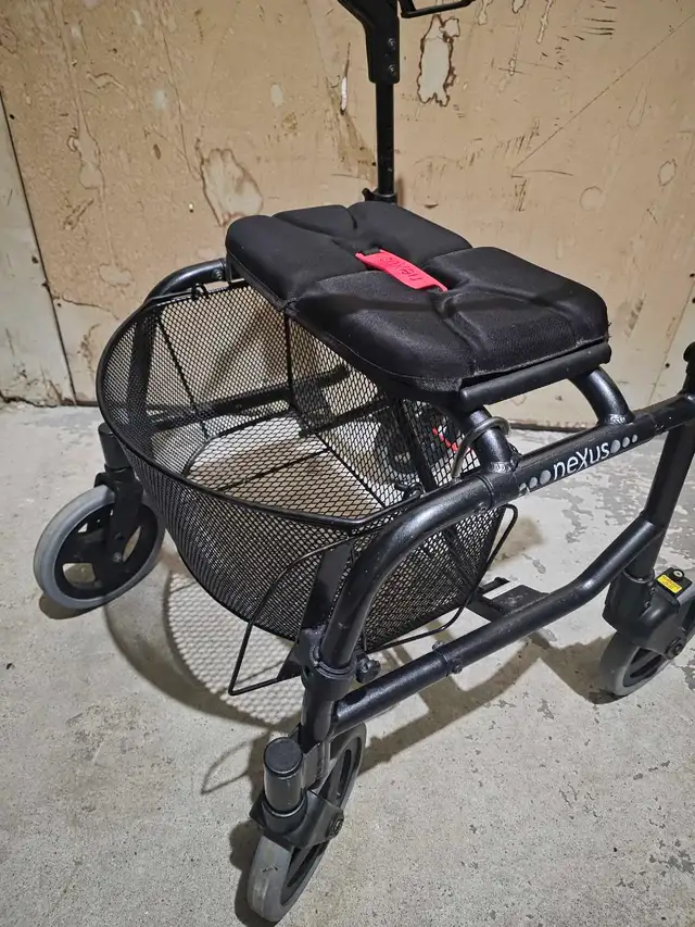 Nexus Rollator Walker with removable basket - Photo 3
