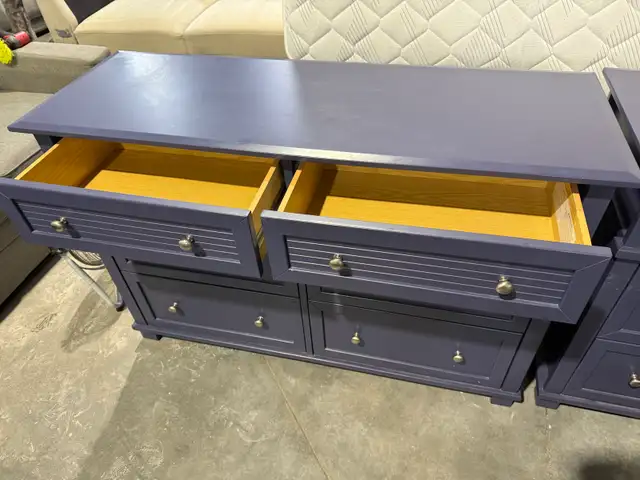 Blue 6 drawer dresser - Photo 2