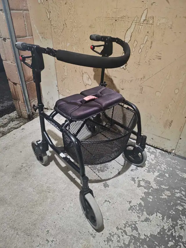 Nexus Rollator Walker with storage bin - Photo 2