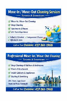 Move-In / Move-Out Cleaning Services – Toronto & Downtown