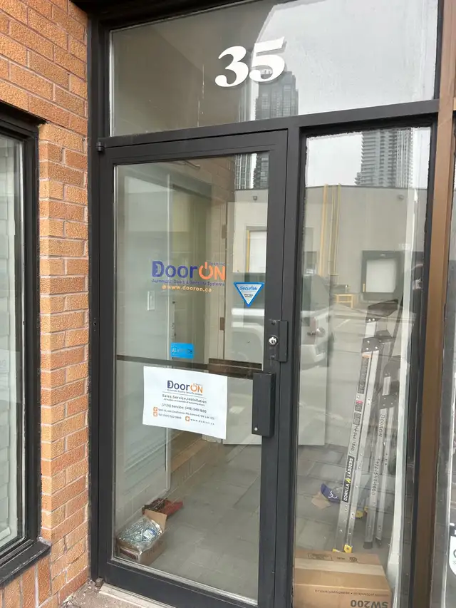 Automatic door opener, Barrier free washroom, handicap door - Photo 2