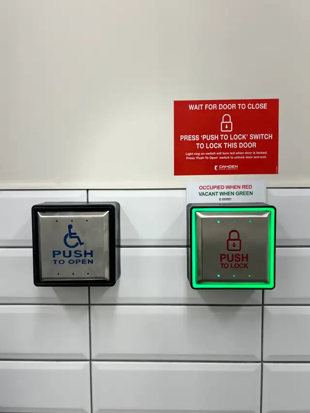 Automatic door opener, Barrier free washroom, handicap door - Photo 4