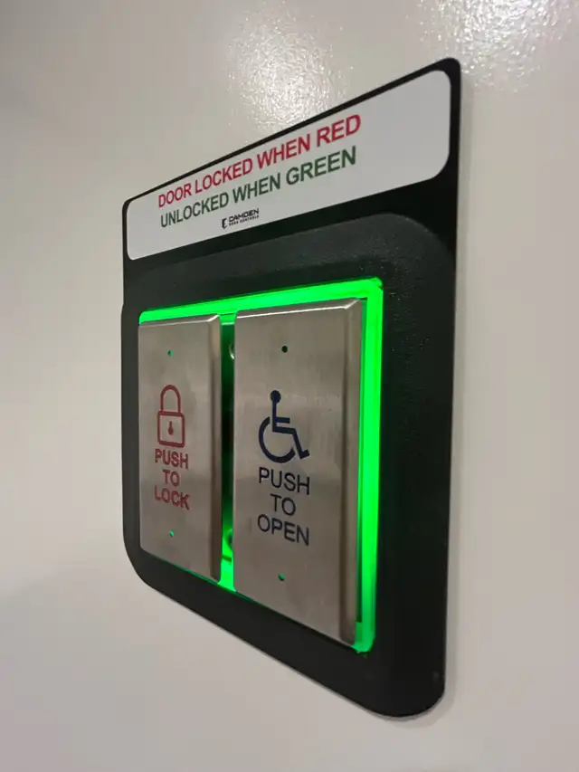 Automatic door opener, Barrier free washroom, handicap door - Photo 8