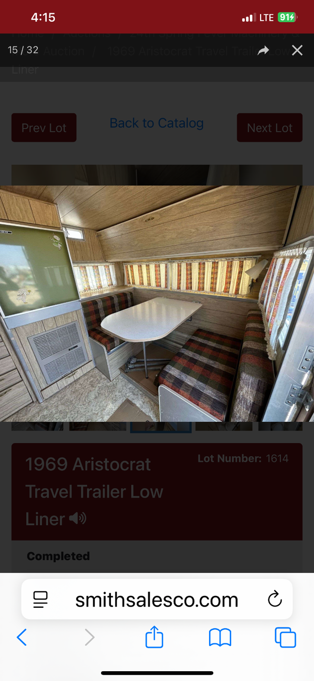 Wanted.1965 1970 Aristocrat 16 ft ST Loliner travel trailer. - Photo 5