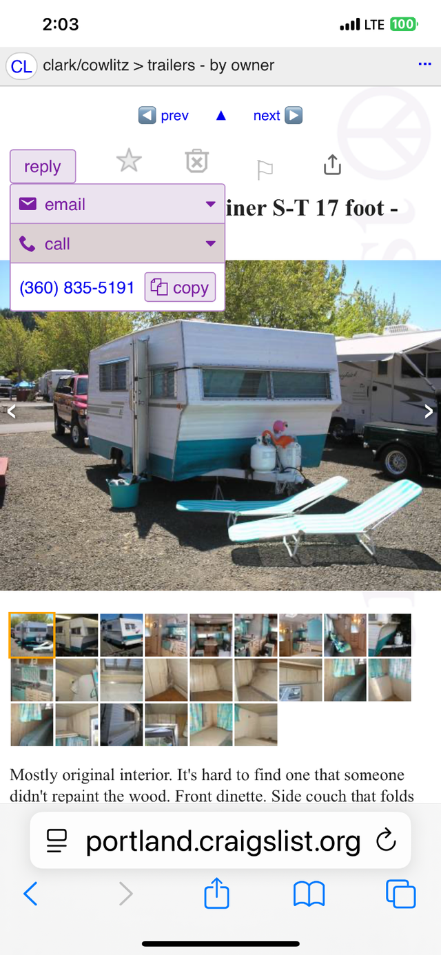 Wanted.1965 1970 Aristocrat 16 ft ST Loliner travel trailer. - Photo 10