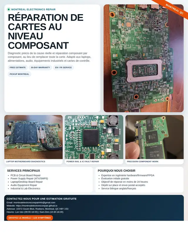 Montreal Electronics Repair - Photo 2