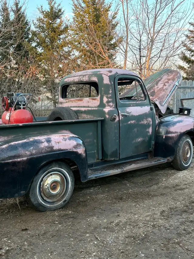 1951 Ford F100 – Solid Project / Patina Truck – Flathead V8