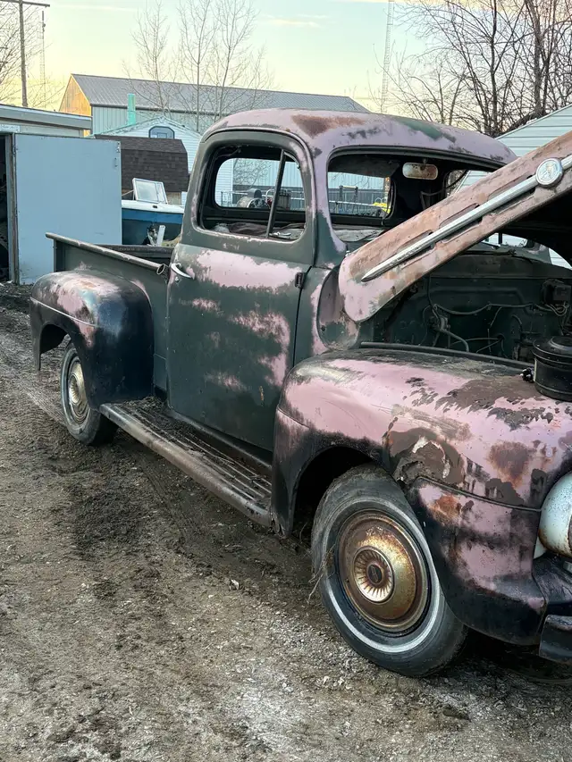 1951 Ford F100 – Solid Project / Patina Truck – Flathead V8 - Photo 4