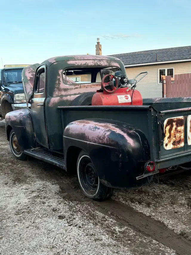 1951 Ford F100 – Solid Project / Patina Truck – Flathead V8 - Photo 7