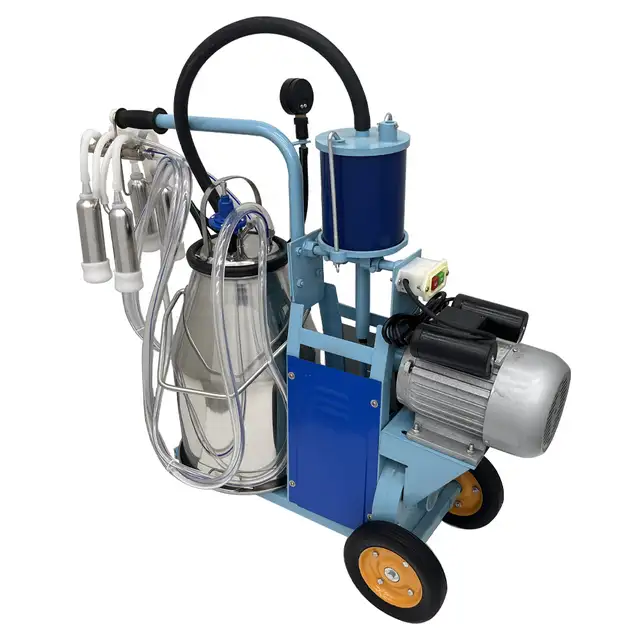 25L Piston Electric Milking Machine 304SS Bucket Farm 170683 - Photo 3