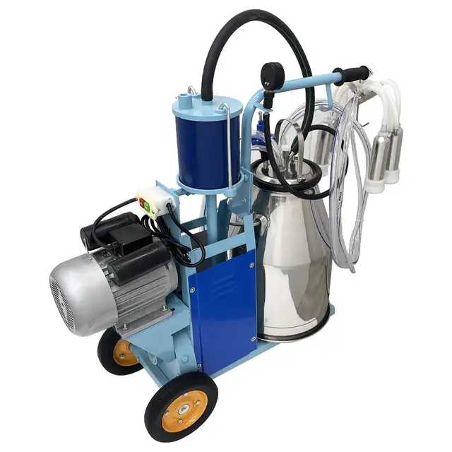 25L Piston Electric Milking Machine 304SS Bucket Farm 170683 - Photo 4