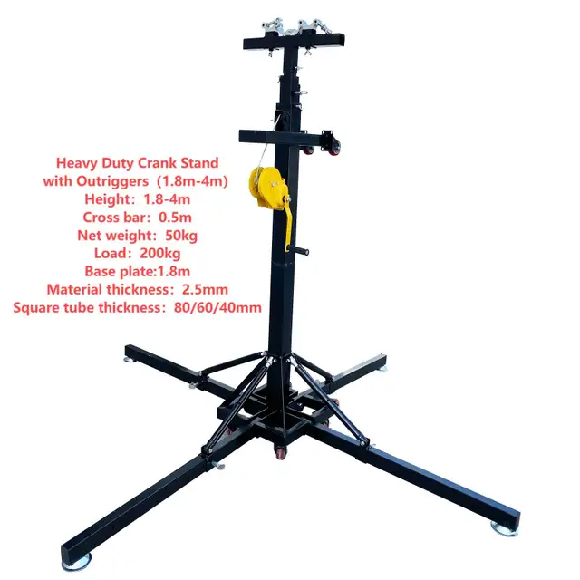 Heavy Duty Crank Stand With Outriggers（1.8m-4m） 024270 - Photo 9