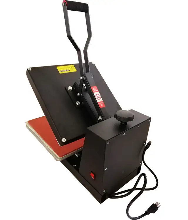 110V Manual 1515in Heat Press Machine Sublimation Vinyl 110455 - Photo 8