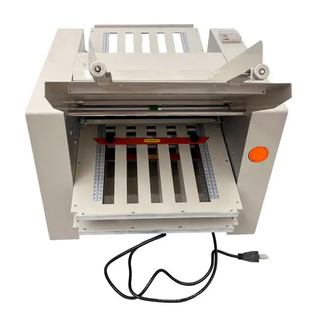 110V Auto Speed Adjustable Folding Paper Machine 120037 - Photo 6