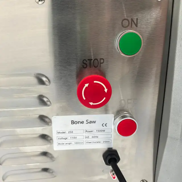 110V 1500w Electric Frozen Meat Bone Saw Cut machine 122067 - Photo 2