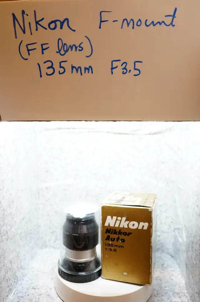 Nikon Nikkor 135mm F3.5 Full-Frame Lens...  In Good Condition - Photo 2