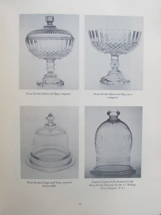 NOVA SCOTIA GLASS by George MacLaren – 1974 Reprint SC - Photo 9