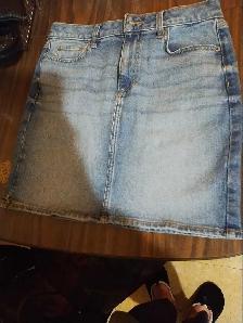 Jean Skirt and Jean Overalls For Sale