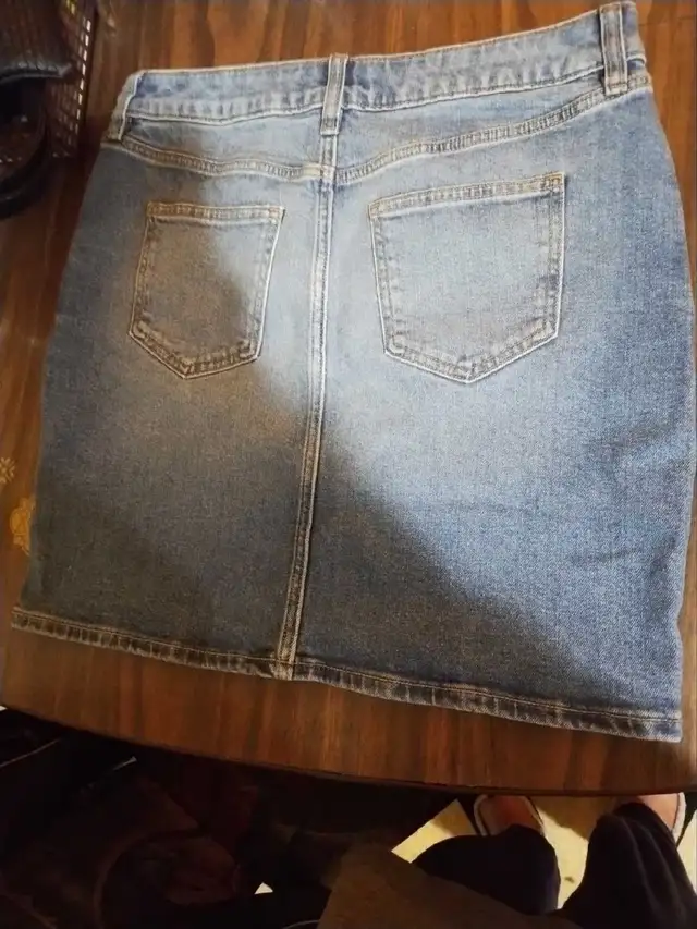 Jean Skirt and Jean Overalls For Sale - Photo 2