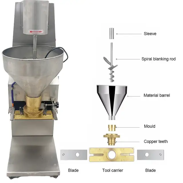 Meatball Forming Machine Four Models 45/50/55/60mm 170090 - Photo 9