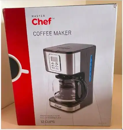 Coffee Maker Master Chef Brand New – Still in Box! Never Opened!
