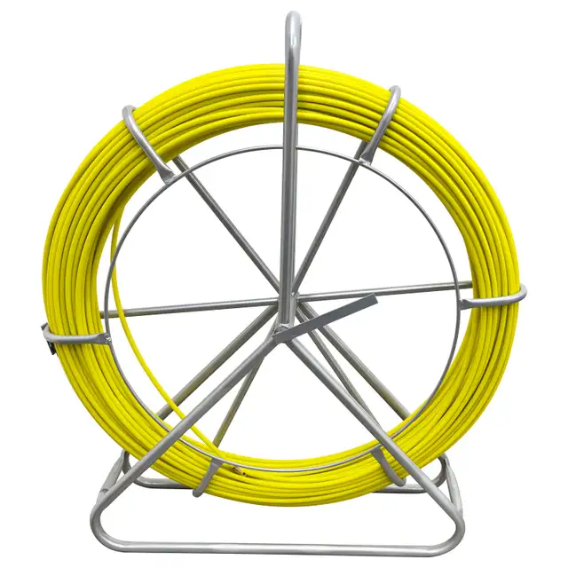 Fish Tape Fiberglass 8MM 328FT Duct Rodder Tool 170547 - Photo 8