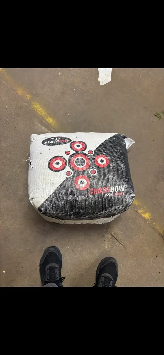 bow target bag