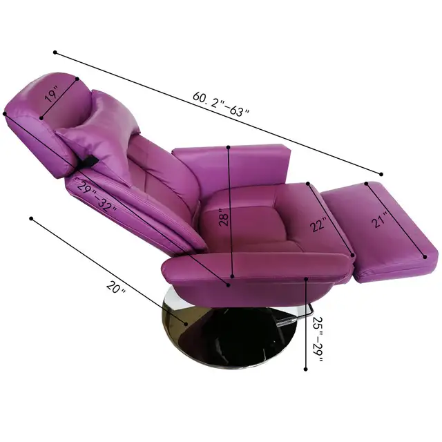 Purple Air Pressure spa salon chair 300504 - Photo 8