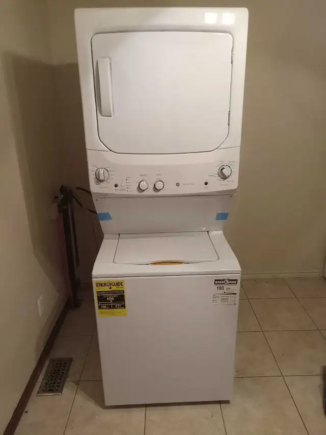 GE Stackable Washer Dryer Brand New Never Used