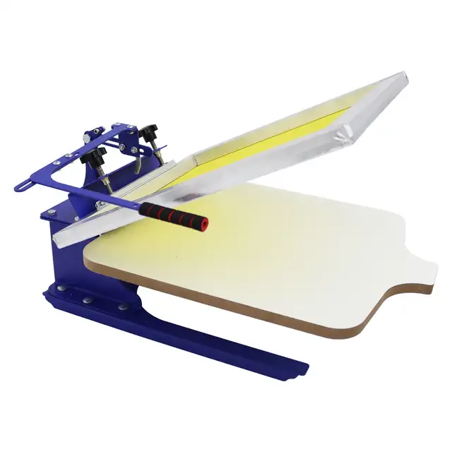 1 Color 1 Station Silk Screen Printing Press 006207 - Photo 6