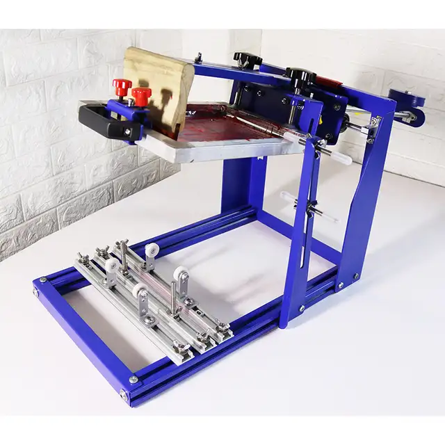 8x10Inch Cylindrical Screen Printing press Curved Printer 006593 - Photo 2