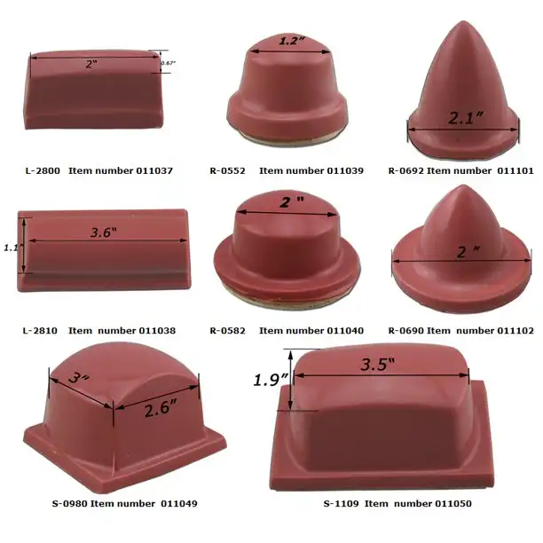 1 Pc Silicone Rubber Pad Screen Printing Pad 011037