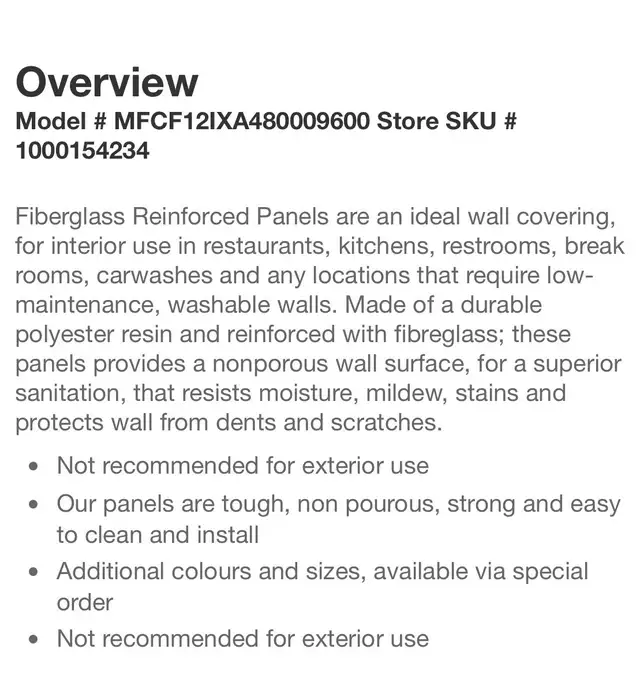 FRP Panels 4X8 - Photo 3