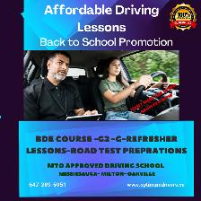 Driving Lessons ( MTO Approved & Experienced Instructors)