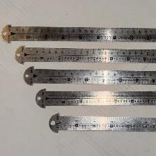 For Sale- Printers Stainless Steel Line Gauges 12'