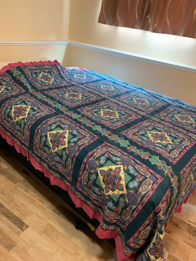 Queen Size Bed with Dresser